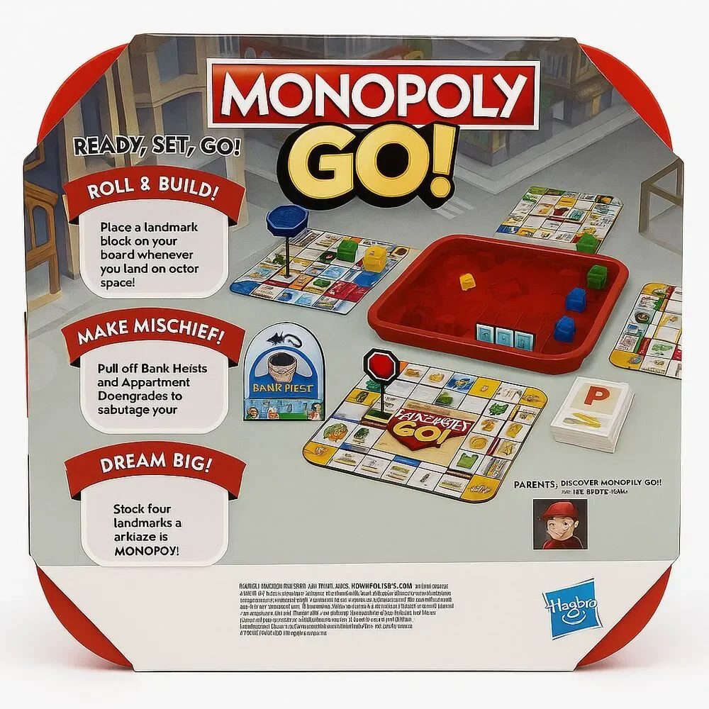 Monopoly GO! Board Game  Inspired by The Popular Mobile Brand New Sealed 🎁🎁🎁